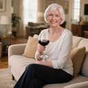 Swanfort 71th Birthday Gifts for Women, Vintage 1955 Wine Glass, 71th Birthday Decorations for Women, Meaningful 71th Gifts, Funny 71 Year Old Birthday Gift, Turning 71 Present for Her.