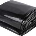 Adroiteet 20 x 20 FT Pond Liner, 20 Mil Fish Pond Liner Pond HDPE Liner, Pond Liners for Outdoor Ponds, Koi Ponds, Garden Fountain, Waterfall