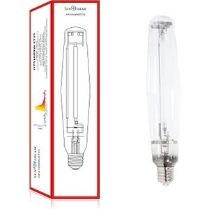 SunStream 1000W SE HPS Grow Light Bulb Full Spectrum Double Ended High Pressure Sodium Bulb for Indoor Gardening, Greenhouse, Grow Tents