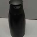 70 Oz Insulated Thermal Coffee Carafe Stainless Steel Double Walled Vacuum Coffee Thermos, Hot Water, Tea, Hot Beverage Dispenser, Keep 24 Hour Heat Retention/12 Hour Cold Retention (Black, 2L)