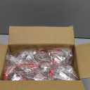 Angoily Fillable Christmas Ornaments Balls, 12pcs Clear Plastic Fillable Ornaments for Crafts, DIY Hanging Transparent Ball for Christmas Tree Decorations Indoor Home Decor Wedding Party, Diamond