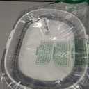 Collapsible Mop Bucket with Handle for Cleaning, 16L(4.2 Gallon) Silicone Square Mopping Bucket for Windows Cleaning or Car Washing, Cleaning Supplies Organizer Plastic Bucket for Storage (Gray)