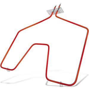 WB44X10009 Range Oven Bake Element Compatible with GE General Electric Hotpoint RB525GV4 JBC27BY2 JBP61WB2WW, WB44X10009 Oven Bake Heating Element 240V 2585W Replace AP2031061 260864 PS249344