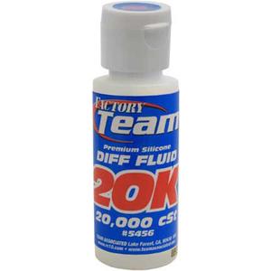 Team Associated 5456 Premium Silicone Differential Fluid, 20000CST