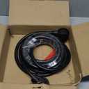 20FT 3 Prong Dryer 30A 10-30P to 10-30R / EV Extension Cord Level 2 EV Charging 125V/250V STW 10 Gauge Heavy Duty Extension Cord Black