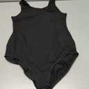 Stelle Leotards for Girls Sleeveless Scoop Neck Dance Ballet Tank Leotard Gymnastics Outfits (10-11 Years, Black)