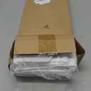 Yarn Storage Organizer, Yarn Holder Over the Door Hanging Crochet Kit Storage with 5 Zippered Compartments, Large Capacity Sewing Organizer Gifts for Knitters Needles Storage Crochet Hooks (White)