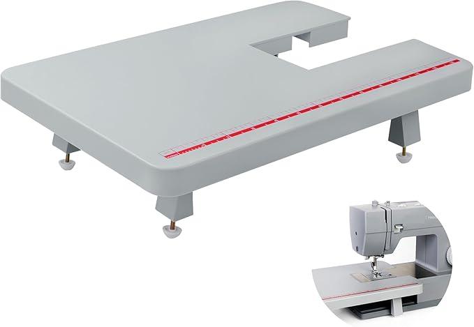Sewing Machine Extension Table For Singer Brand 4411,4423, 4432,4452,5511,5523,Heavy Duty Sewing Machines(Gray)