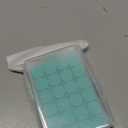 ZZGX Upgrade 2PCS Silicone Suction Cup Phone Case Mount Holder, Phone Accessory Holder Non Slip Phone Suction Cup Mat for Mirror Bathroom Home Kitchen (Turquoise, Double Sided)