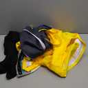 Unisex Men Fashion Punk Anime Yellow Jacket Cosplay Costume Zipper Motorcycle Coat Streetwear Halloween Outfits (Medium, Full Set)