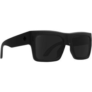 Spy Optic Bowery, Square Sunglasses, Color and Contrast Enhancing Lenses (Matte Black)