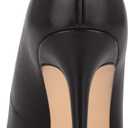 Nine West Women's Fresh Pump, Black Leather, 6
