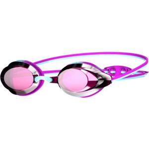Speedo Unisex-Child Swim Goggles Vanquisher 2.0 Junior (Mirrored Marine Blue/Dive Purple/Pink Glow/Silver)