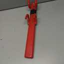 NOEAIKE Steering Wheel Lock  Heavy Duty AntiTheft Car Device with Double Hooks Design for Enhanced Vehicle Protection,Adjustable Length Locking with 2 Keys Universal Fit(RED)