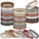 Ecation Bible Verses Bracelets Bulk Scripture Silicone Wristbands Inspirational Motivational Quote Rubber Wristbands Christian Bracelets for Easter Carnival Party Favors (Black Brown)