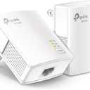 TP-Link AV1000 Powerline Ethernet Adapter KIT - Gigabit Port, Plug Pair &Play, Ethernet Over Power, Nano Size, Power Saving Mode, Network Adapter, Free Expert Help (TL-PA7017 KIT)