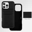 Phone Case Compatible with iPhone 16 Pro MaxCompatible with Magsafe, Detachable Magnetic Wallet Case and Card Holder. (Black)