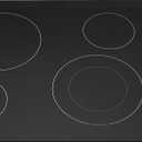 Frigidaire FFEC3025UB 30 Inch Electric Smoothtop Style Cooktop with 4 Elements in Black