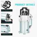 6674 Starter for Ford Escape 2.3L 2.5L 2005-2012, Focus 2.0L 2.3L 2003-2010, Transit Connect 2.0L 2010-2013, for Mazda Tribute Mercury Mariner 2.3L 2.5L 2005-2010, Replaces SFD0120 113814 5S4Z-11002-A