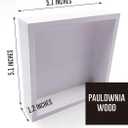 2 x HTBIG House warming Gifts New home, Best Housewarming gifts 2026, Home sweet Home sign, Funny New Home New Memories Ideas Wooden Box Sign Home Living Room Shelf Desk Decoration Gifts 5x5 IN White