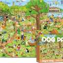Antelope - 1000 Piece Puzzle for Adults, Dog Park Jigsaw Puzzles 1000 Pieces - 1000 Pieces High Resolution, Matte Finish, Smooth Edging, No Dust Leisure Animal Puzzle