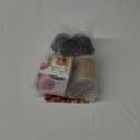 Snack Bags 3 CT, Condiment Cups 24 cups, 2oz, Wheat Fiber Cup with Spoon 4,9 oz. & Plastic Glasses 3 Pack, Set of 4