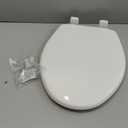 Little2Big Toilet Seat with Built-In Toddler Potty Training Seat, Slow Close, Easy to Install, Made in USA, ELONGATED, White