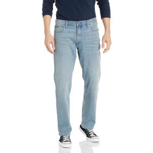 Calvin Klein Men's Straight High Stretch Jeans (36W x 32L, Allie Indigo)