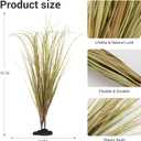 Fake Desert Dry Grass, Artificial Plants for Reptile Tank Accessories, Habitat Decor Fit for Bearded Dragon, Crested Gecko, Leopard Lizard, Chameleon, Artificial Outdoor Plants, Terrarium Decor (3)