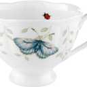 Lenox 6083463 Butterfly Meadow Cup , White, 8 Ounces