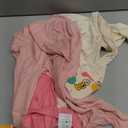 LessonZoo 3 Pack Girls Long Sleeve Shirts Cotton Ribbed Knit Ruched Layer Tops Slim Fit Casual Undershirts Crewneck Tees (9-10 Years, Bright Pink, Peach Pink, Beige)