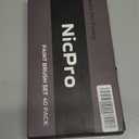 Nicpro 40 PCS Paint Brush Set, Professional Acrylic Paint Brushes with Palette Knife and Canvas Roll, Suitable for Acrylic Painting, Oil, Watercolor, Gouache, Art Supplies Painter Gifts for Artist (White)