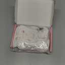 White Wig - Long White Wavy Wigs for Women Middle Part Cosplay Wigs 26 inch Natural Curly Synthetic Wig Heat Resistant Fiber Wigs for Daily Party Use