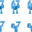 67 Pencil Topper, 67 Easter Egg Fillers for Kids Classroom Prizes & Decorations for School Supplies, Classroom Rewards Kids Incentives, 3D Printed Party Favor Gifts, Pencil Charms, Game Prizes