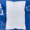 Self-Absorbing Ice Pack,Ice Pack Sheets for Coolers,Disposable Ice Cold Pack,Instant Cooling,Ice Mat Cube Sheets for Pain Relief and Cold Compresses (100 Pcs)