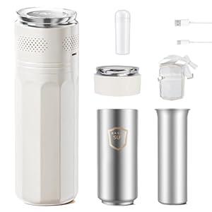 Thermalino Smart Insulin Cooler Travel Case | 2-8°C (35-46°F) Constant Temperature Control | TSA-Approved for Diabetic Medicine & Vials (White)