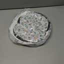 Woodland Christmas Cat Bed Tunnel 3ft x 3ft x 9.8in Winter Forest Under Christmas Tree Cat Donut Tunnels Snowman Reindeer Plush Peekaboo Cave Toy Collapsible 3 Way Xmas Gifts for Small Kitty