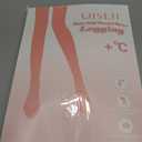 UISLII Fleece Lined Tights Women, Warm Pantyhose leggings Women,Fake Translucent Thermal Skin Colored Tights for Winter (Large Petite)