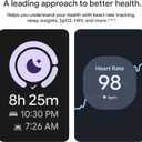 Google Pixel Watch 4 (41mm) - Android Smartwatch - Heart Rate and Sleep Tracking - 30-Hour Battery - Fitness Tracking - Google AI - Matte Black Aluminum Case - Obsidian Active Band - LTE (2025 Model)