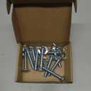 10pcs Carriage Bolts Wing Nuts Wing Screw 5/16-18x2 with Washers Lightweight and Portable for Fasteners