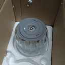 Baby Food Maker Mini Cute and Small Food Processor Puree Blender Grinder Chopper 300ml Cup Glass Bowl with 8 Blade Electric (Spaceman-Blue)