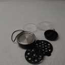 Elite Gourmet EGC1215B Easy Egg Cooker, Stainless-steel Heating Plate, Two-Tiered, 14-Egg Capacity, Soft, Medium, Hard-Boiled, Auto Shut-Off, Omelets, Poached Eggs, Measuring Cup, Piercing Pin, Black