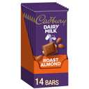 CADBURY DAIRY MILK Roast Almond Milk Chocolate Candy Bars, 3.5 oz (14 Count) Best By Feb 2026