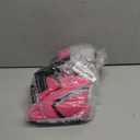 PETDSH Dog Coat Large, Built-in Harness Dog Jacket with Warm Fleece Lining, Waterproof Reflective Dogs Winter Coat, Pet Coats with Pocket and Trash Bags (Pink, Large)