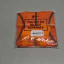 Sweetude 12 Pcs Basketball Party Gift Bags Sports Theme Candy Goodie Bags 7.8 x 7.8 Inch Basketball Non Woven Totes with Handles for Sports Party Favors Birthday Decor Supplies