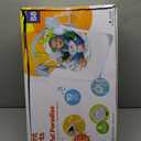Bright Starts Playful Paradise Portable Compact Automatic Baby Swing with Music, Unisex, Newborn +