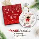 3 x Espresso Martini Christmas Ornament 2025 - Cocktail Gifts for Women Men - Ceramic Cocktail Ornaments for Tree Decor - Drinking Gifts for Espresso Lovers, Coffee Lover Martini Gift Ideas