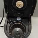 Single Serve Hot & Iced Coffee Maker, for K Cup Pod and Grounds, 6 to 24oz Brew Size, Slim Compact for Small Spaces, Descaling Reminder, with Reusable Filters, Black