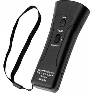 Ultrasonic Anti Dog Barking Pet Trainer LED Light Gentle Anti Barking Chaser Style 3 in 1 Bark Control Tool Pet Training Device Handheld Trainer Stop Barking & Repellent Dog Bark Deterrent Devices