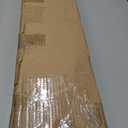 AZSKY 36 Inch Floating Shelves Book Shelf White Long Wall Mount Hanging Wood Shelves with Metal Brackets for Bedroom Bathroom Living Room